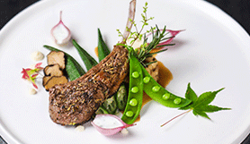 西餐料理培訓(xùn)學(xué)校作品黑椒金槍魚(yú)